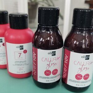 Oligo Calura Gloss Toner Hair Color 10v ×2